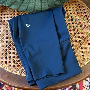 Lululemon True Navy Bass Pace High Rise 25” Legging Tights